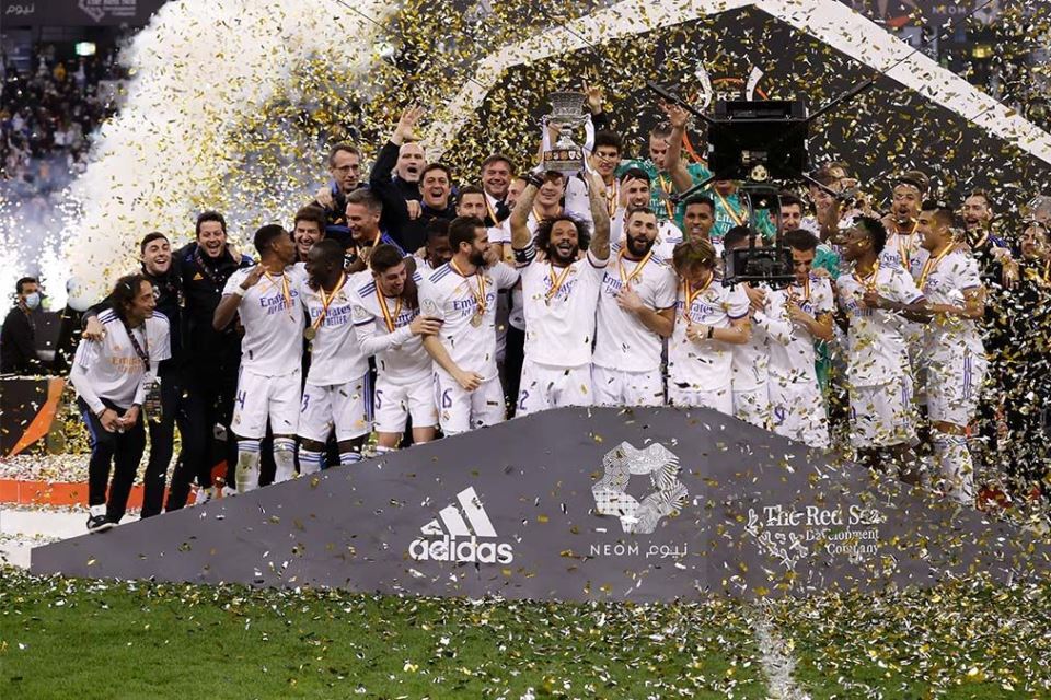 Antar Real Madrid Juara Piala Super Spanyol, Ancelotti: Kami Pantas Mendapatkannya
