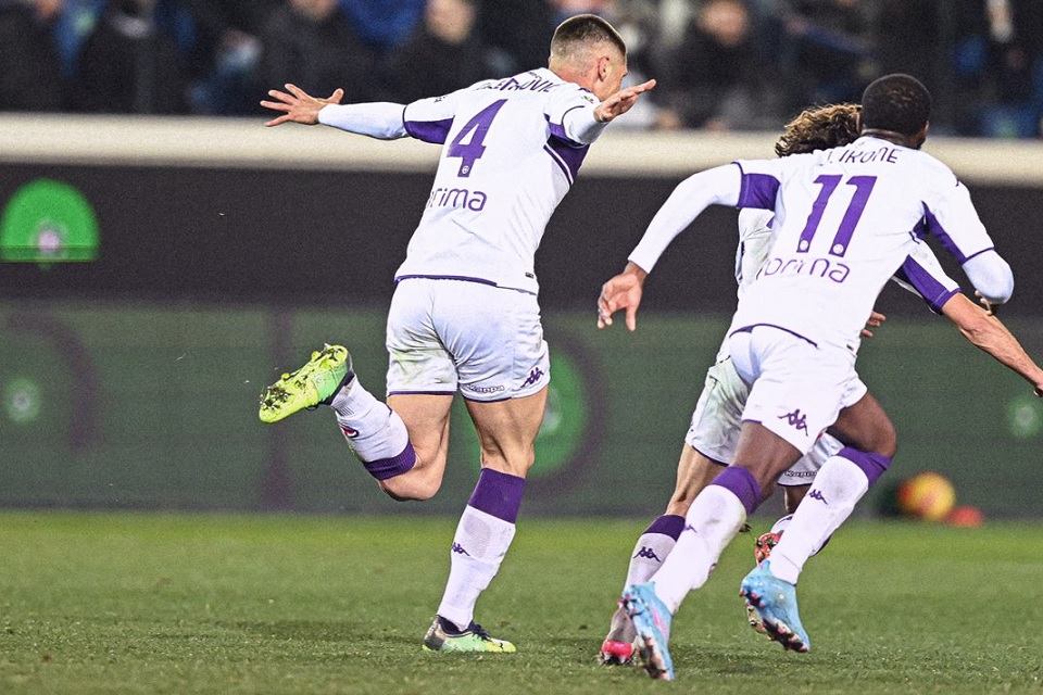 Gol Telat Fiorentina, Pastikan Atalanta Tersingkir Dari Coppa Italia