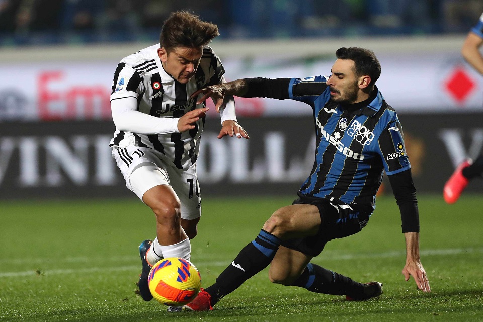 Juventus Paksa Atalanta Berbagi Poin Dengan Skor Imbang Satu Sama