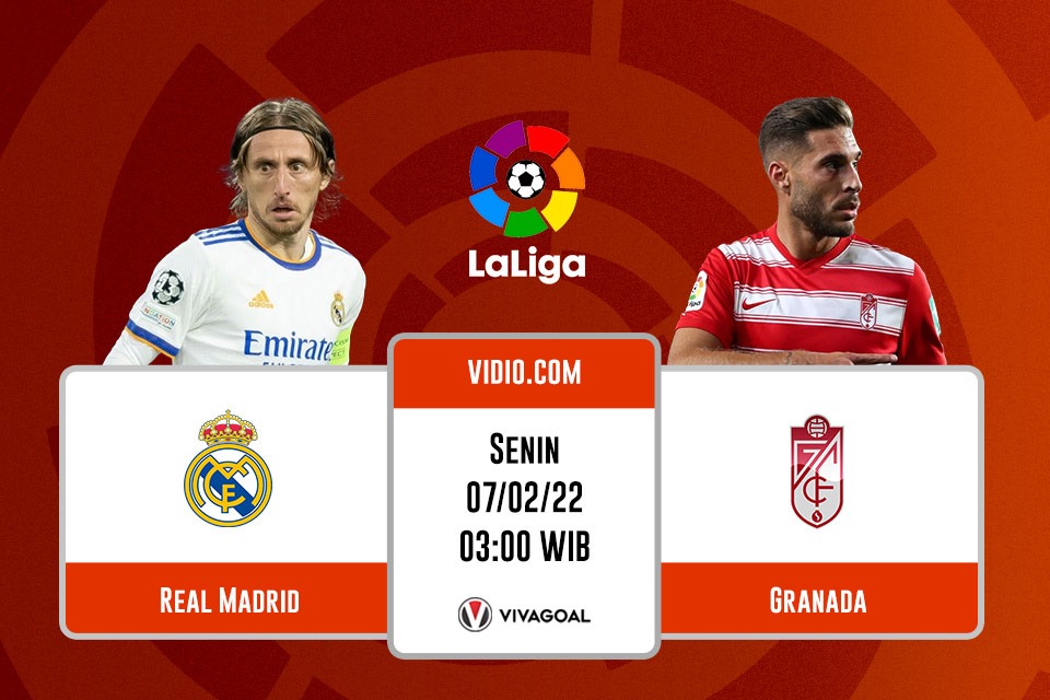 Real Madrid vs Granada: Jadwal, Prediksi, dan Link Live Streaming