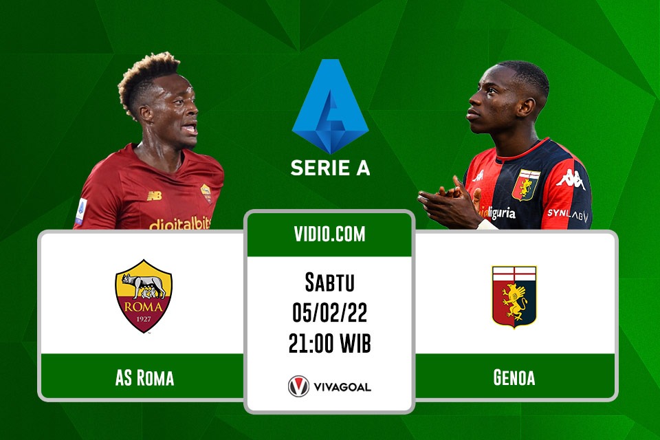 AS Roma vs Genoa: Prediksi, Jadwal dan Link Live Streaming