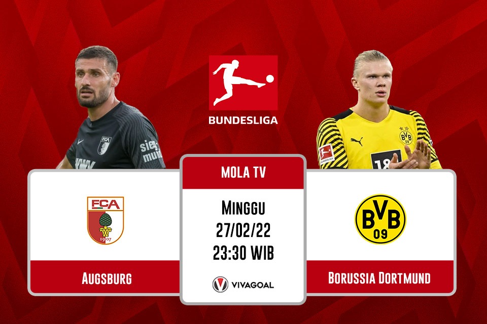 Augsburg vs Borussia Dortmund: Prediksi, Jadwal, dan Link Live Streaming