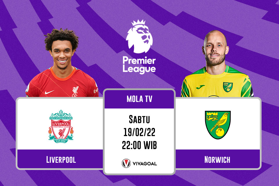 Liverpool vs Norwich: Prediksi, Jadwal dan Link Live Streaming