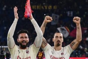 Giroud dan Ibrahimovic, 'Kakak Pembimbing' di AC Milan