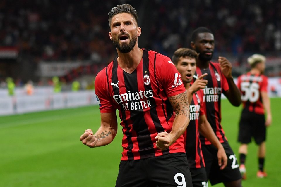 Rebut Puncak Klasemen, Giroud Yakin AC Milan Bakal Juara Serie A