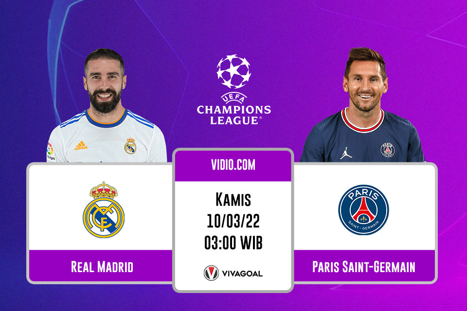 Real Madrid vs Paris Saint-Germain: Prediksi, Jadwal, dan Link Live Streaming