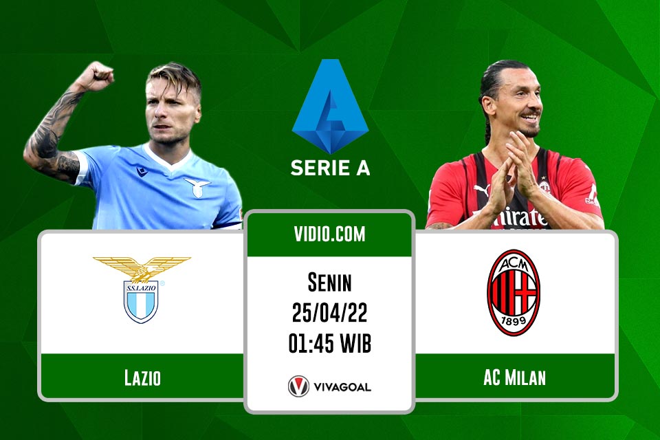 Lazio vs AC Milan: Prediksi, Jadwal dan Link Live Streaming