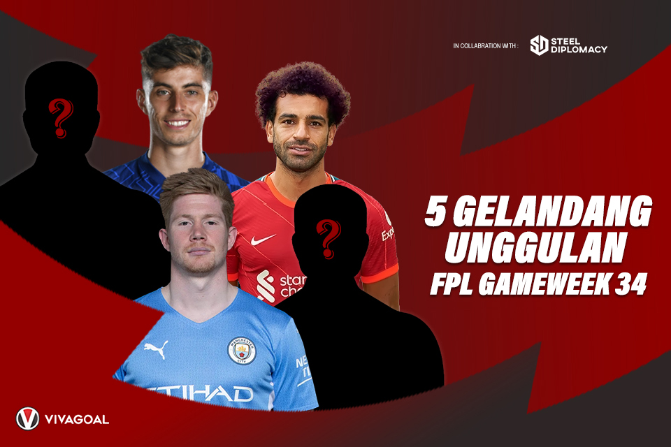 5 Gelandang Unggulan Fantasy Premier League Gameweek 34