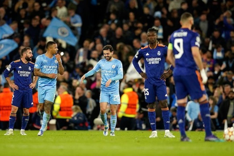 Drama Tujuh Gol, Man City Tundukkan Real Madrid di Leg Pertama Semifinal Liga Champions