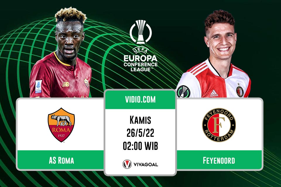 AS Roma vs Feyenoord: Prediksi, Jadwal dan Link Live Streaming