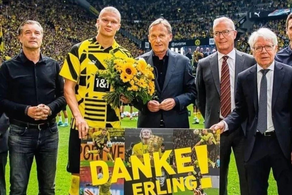 Mainkan Laga Terakhir untuk Dortmund, Haaland Titipkan Pesan Khusus