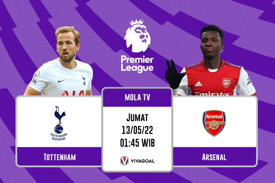Tottenham vs Arsenal: Prediksi, Jadwal dan Link Live Streaming