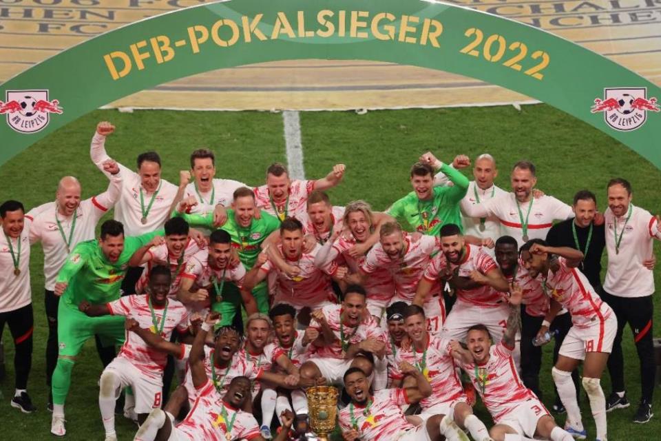 Main dengan Sepuluh Pemain, RB Leipzig Rengkuh Piala DFB Pokal Pertama Sepanjang Sejarah