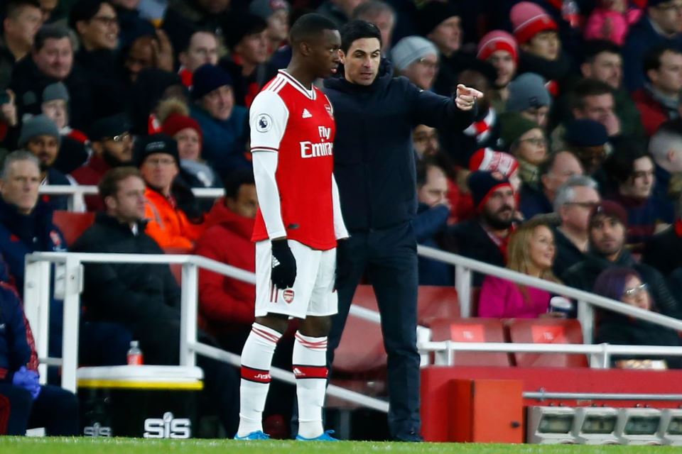 Eddie Nketiah Perpanjang Kontrak 5 Tahun di Arsenal, Arteta Senang