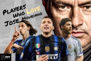 5 Fakta Pemain yang Mencintai Jose Mourinho