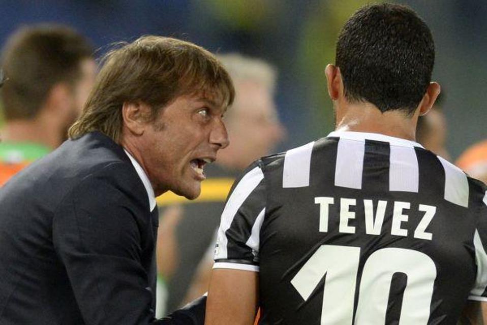 Tevez Conte Juventus