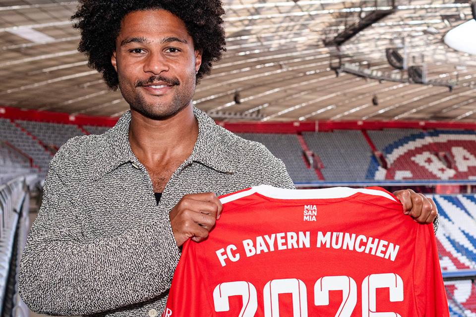 Serge Gnabry Perpanjang Kontrak bersama Bayern Munich hingga 2026