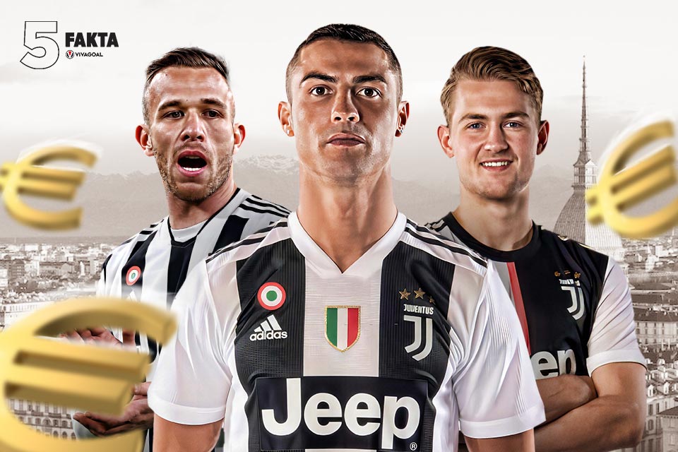5 Fakta Transfer Termahal yang Pernah Dilakukan Juventus