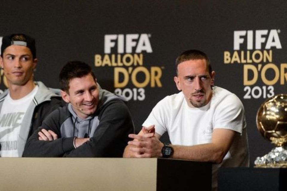 Ribery: Seharusnya Saya yang Dapat Ballon d'Or 2013 Daripada Ronaldo atau Messi