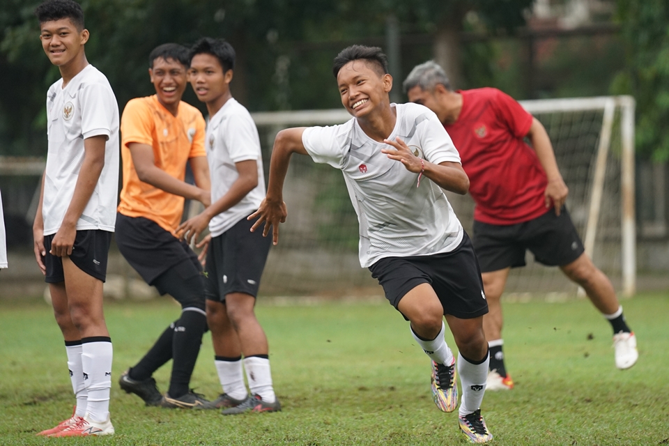 Timnas U-16 Jajal Menu Latihan Intensitas Tinggi