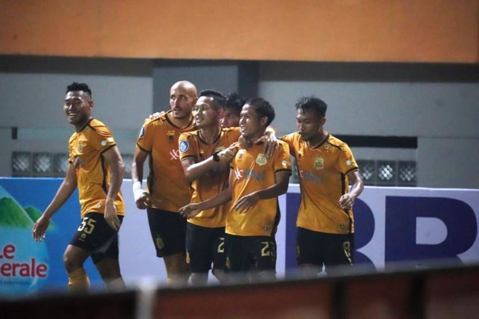 Gol Telat Hargianto Bawa Bhayangkara FC Curi Tiga Angka di Kandang Persikabo