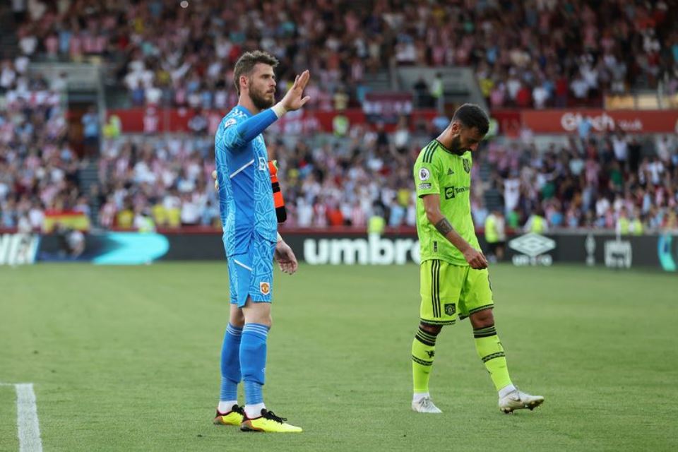 Bikin Dua Blunder Konyol Berujung Kekalahan Man United, De Gea: Maaf!