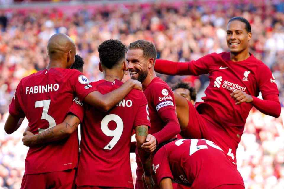 Liverpool vs Bournemouth: Menang 9-0, Si Merah Samai Rekor Man United