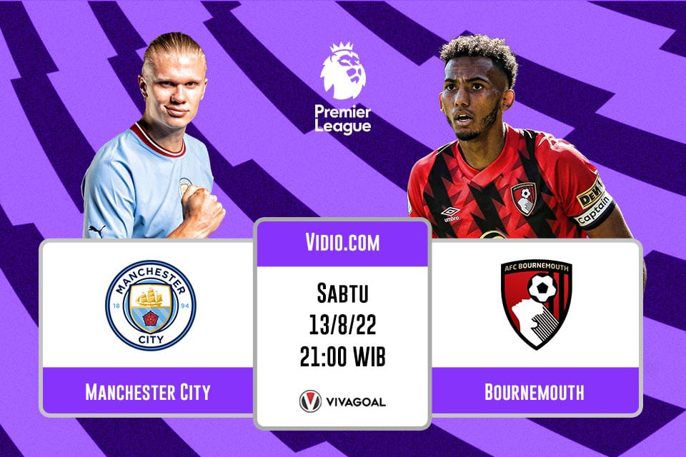 Manchester City vs Bournemouth: Prediksi, Jadwal dan Link Live Streaming