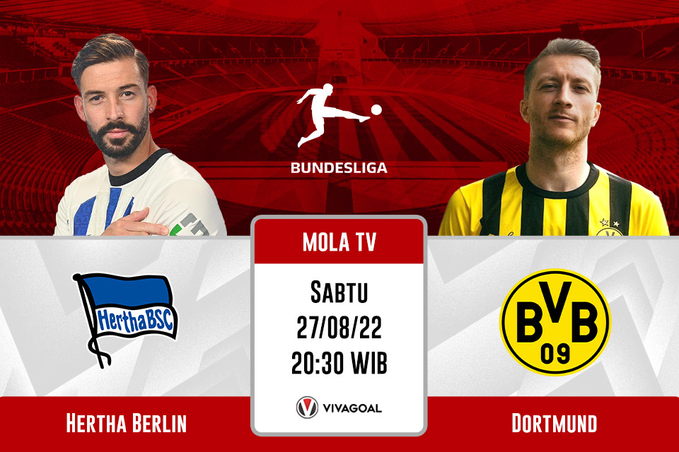 Hertha Berlin vs Dortmund: Prediksi, Jadwal, dan Link Live Streaming