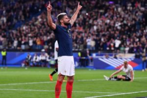 Pecah Rekor! Olivier Giroud Pencetak Gol Tertua di Timnas Prancis