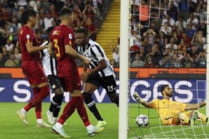Udinese Paksa AS Roma Telan Kekalahan Perdana Musim Ini