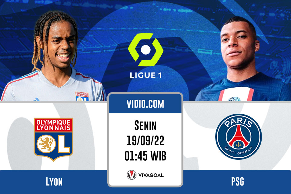 Lyon vs PSG: Prediksi, Jadwal, dan Link Live Streaming