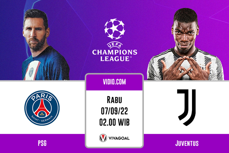 PSG vs Juventus: Prediksi, Jadwal, dan Link Live Streaming