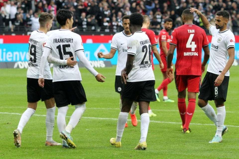 Eintracht Frankfurt Gilas Bayer Leverkusen dengan Skor Telak 5-1