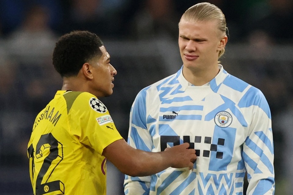 Dortmund vs Man City: Haaland Kenapa Cuma Main Satu Babak?