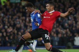 Everton vs Man United: Panggungnya Casemiro