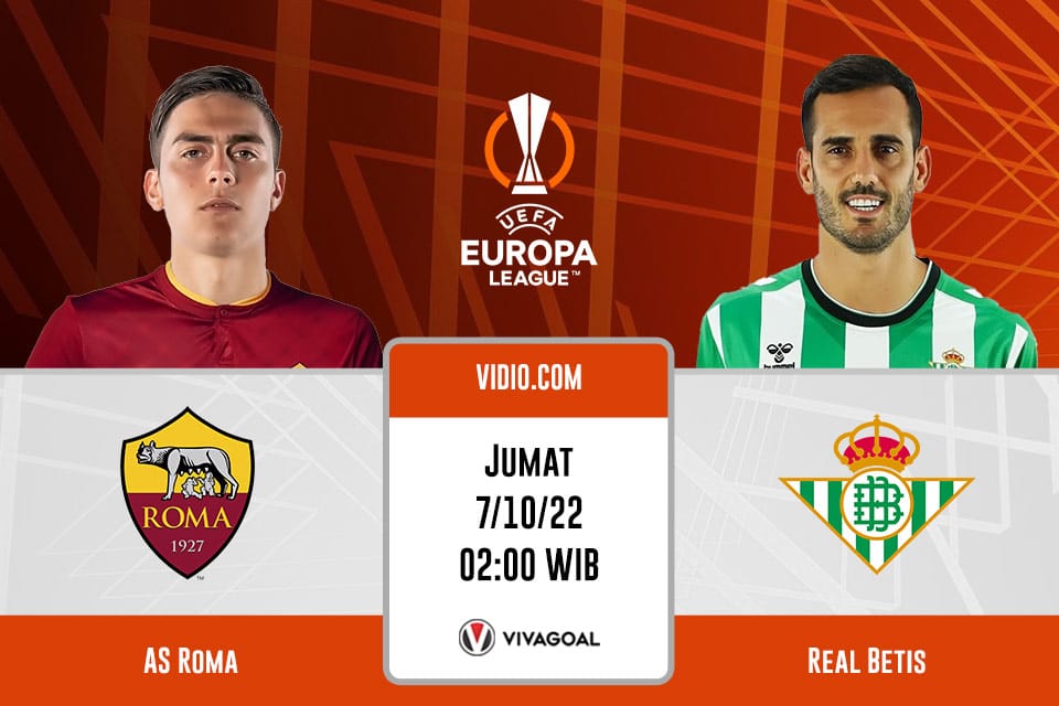 AS Roma vs Real Betis: Prediksi, Jadwal dan Link Live Streaming