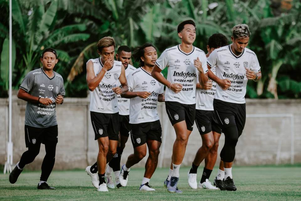 Jadwal BRI Liga 1 Dibekukan, Bali United Tetap Gelar Sesi Latihan Rutin