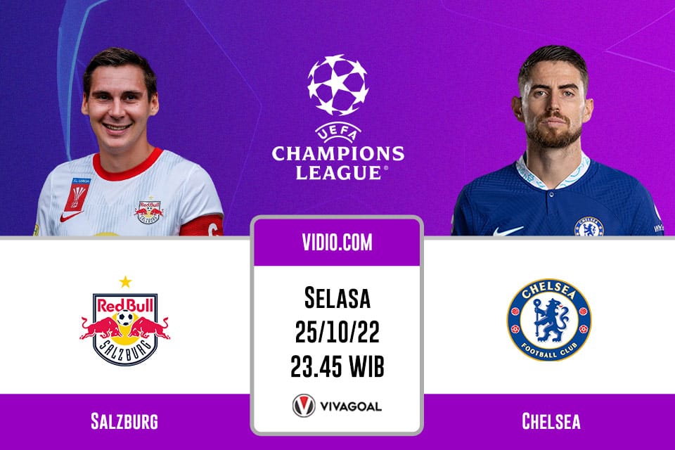 RB Salzburg vs Chelsea: Prediksi, Jadwal dan Link Live Streaming