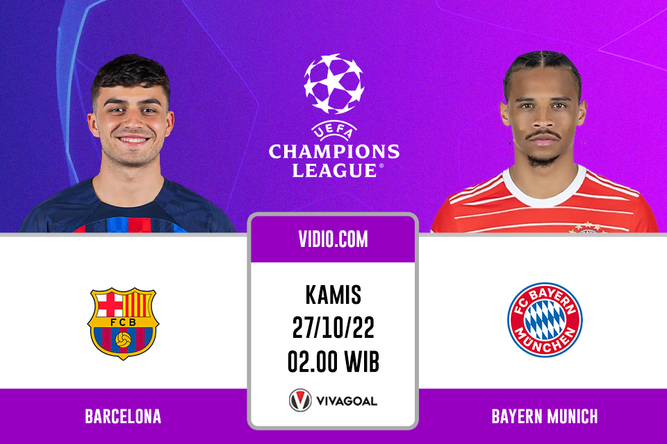 Barcelona vs Bayern Munich: Prediksi, Jadwal, dan Link Live Streaming