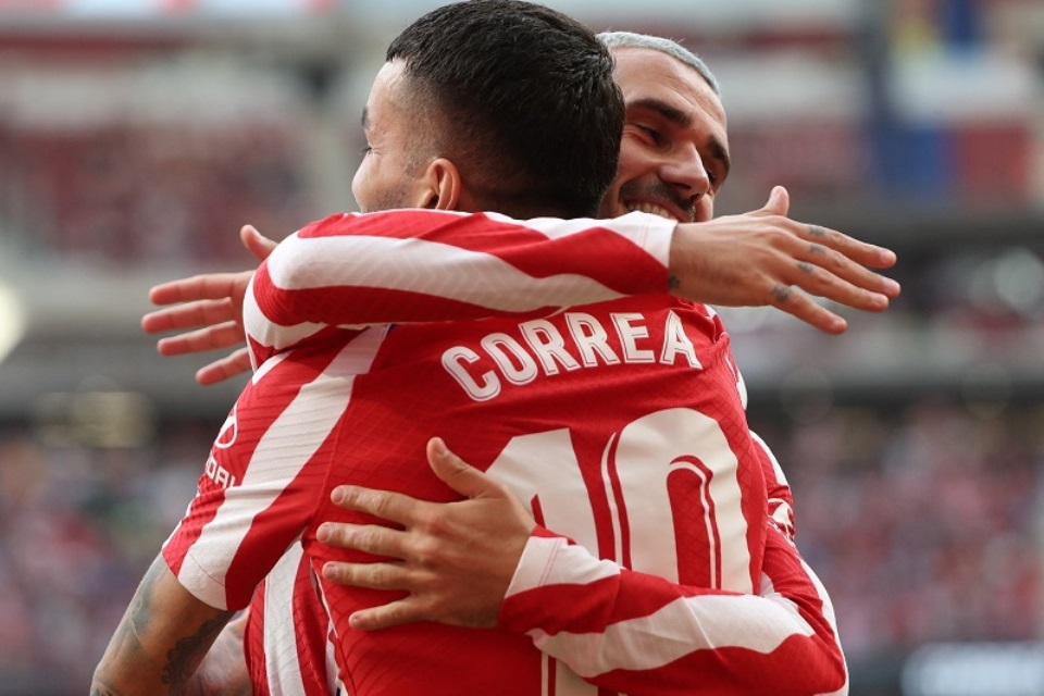 Brace Angel Correa Lanjutkan Tren Kemenangan Atletico Madrid di La Liga