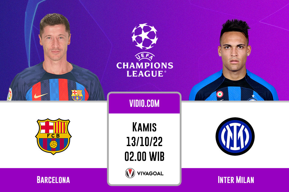 Barcelona vs Inter Milan: Prediksi, Jadwal, dan Link Live Streaming