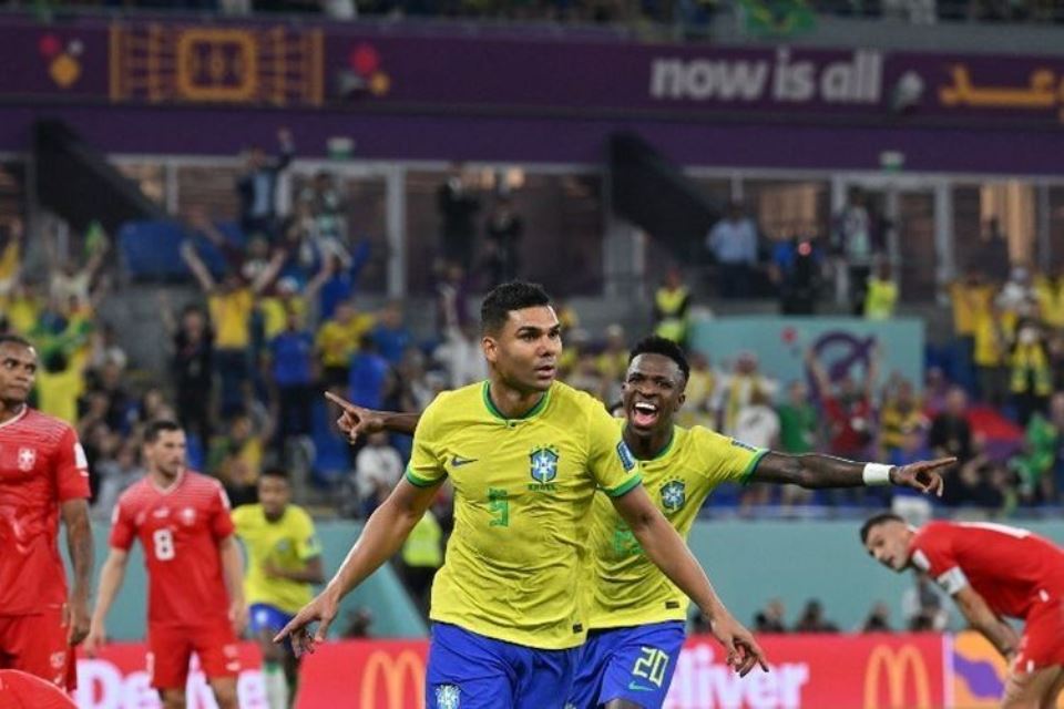 Casemiro Tuai Pujian dari Tite Berkat Perannya Bawa Brasil ke Babak 16 Besar