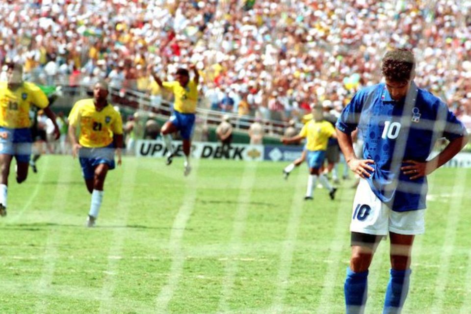 Baggio vs Brasil 1994 Italia