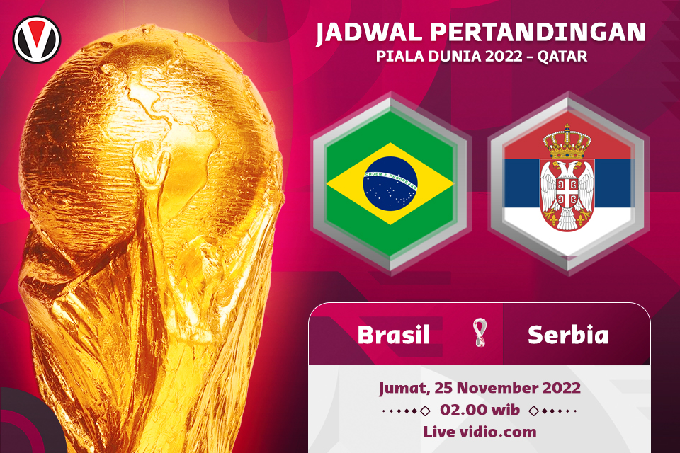 Brasil vs Serbia: Prediksi, Jadwal, dan Link Live Streaming