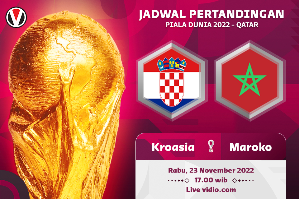 Kroasia vs Maroko: Prediksi, Jadwal, dan Link Live Streaming