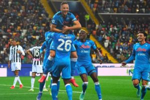 Lawan Udinese, Napoli Bertekad Tutup Tahun 2022 Dengan Kemenangan
