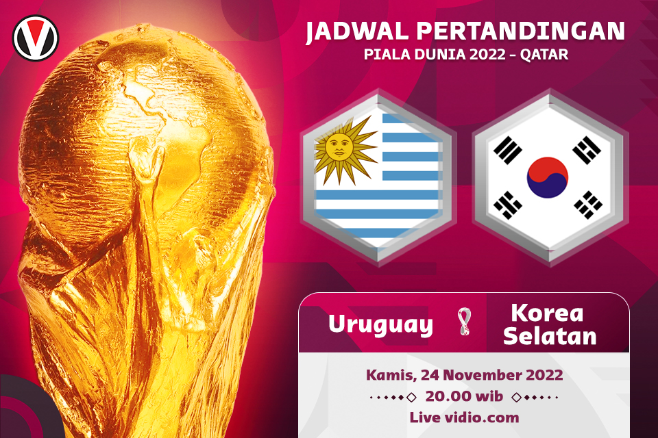 Uruguay vs Korea Selatan: Prediksi, Jadwal, dan Link Live Streaming