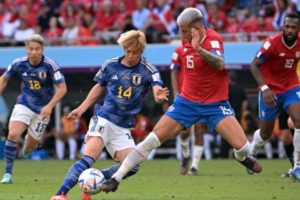 Gol Tunggal Keysher Fuller Bawa Kosta Rika Kalahkan Jepang