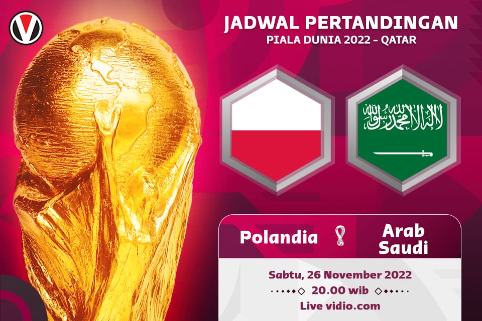 Polandia vs Arab Saudi: Prediksi, Jadwal dan Link Live Streaming